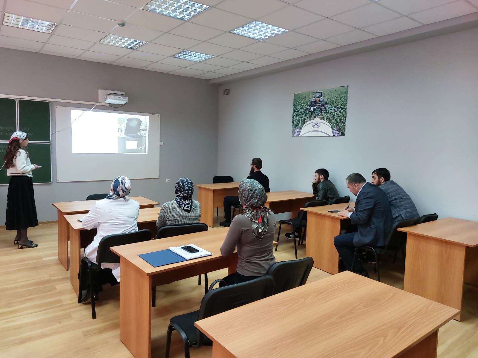 Заседание студенческого научного общества "Агротехнолог"