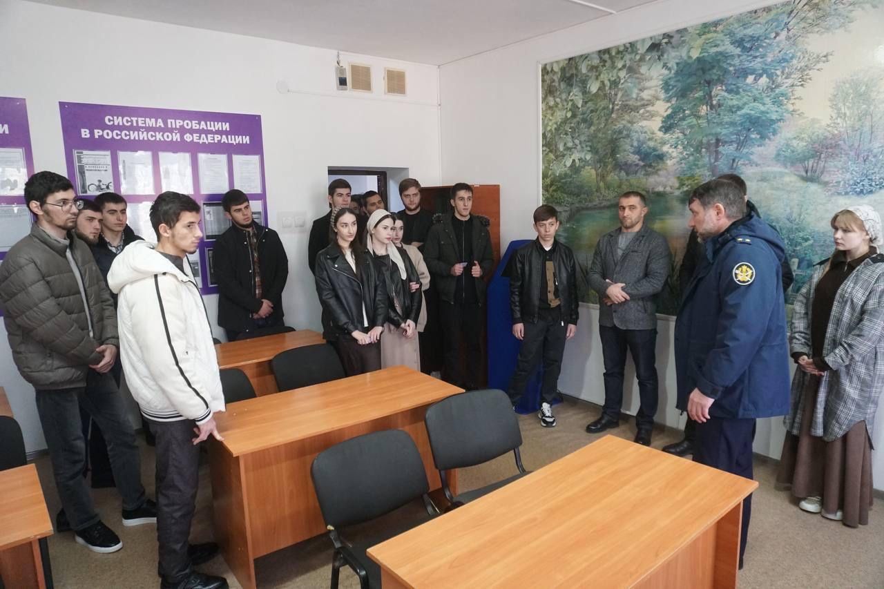 Знакомство студентов юридического факультета с деятельностью ФКУ СИЗО - 1 ФСИН по ЧР
