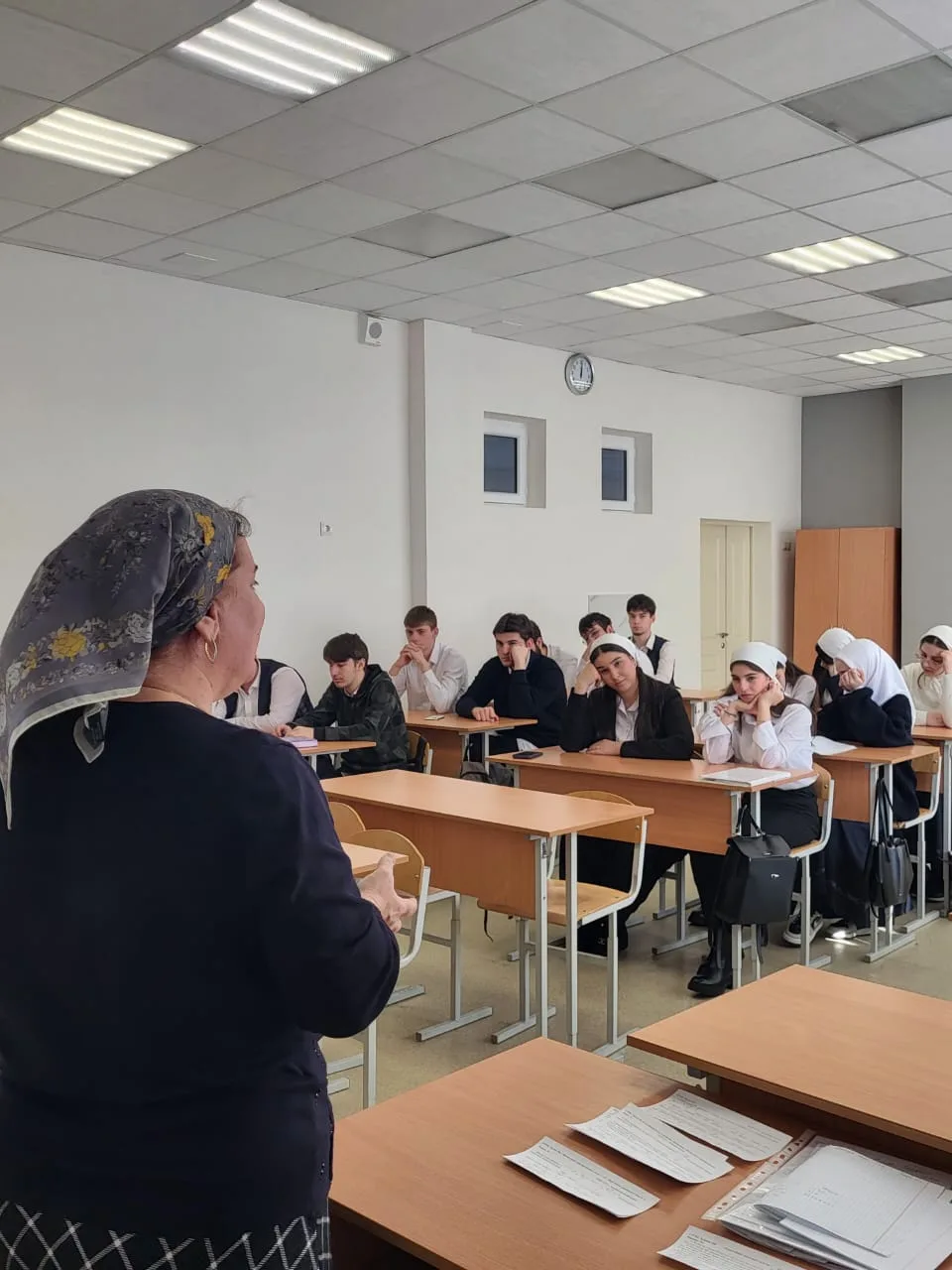 Встреча со школьниками в рамках инициативы «Наука рядом»