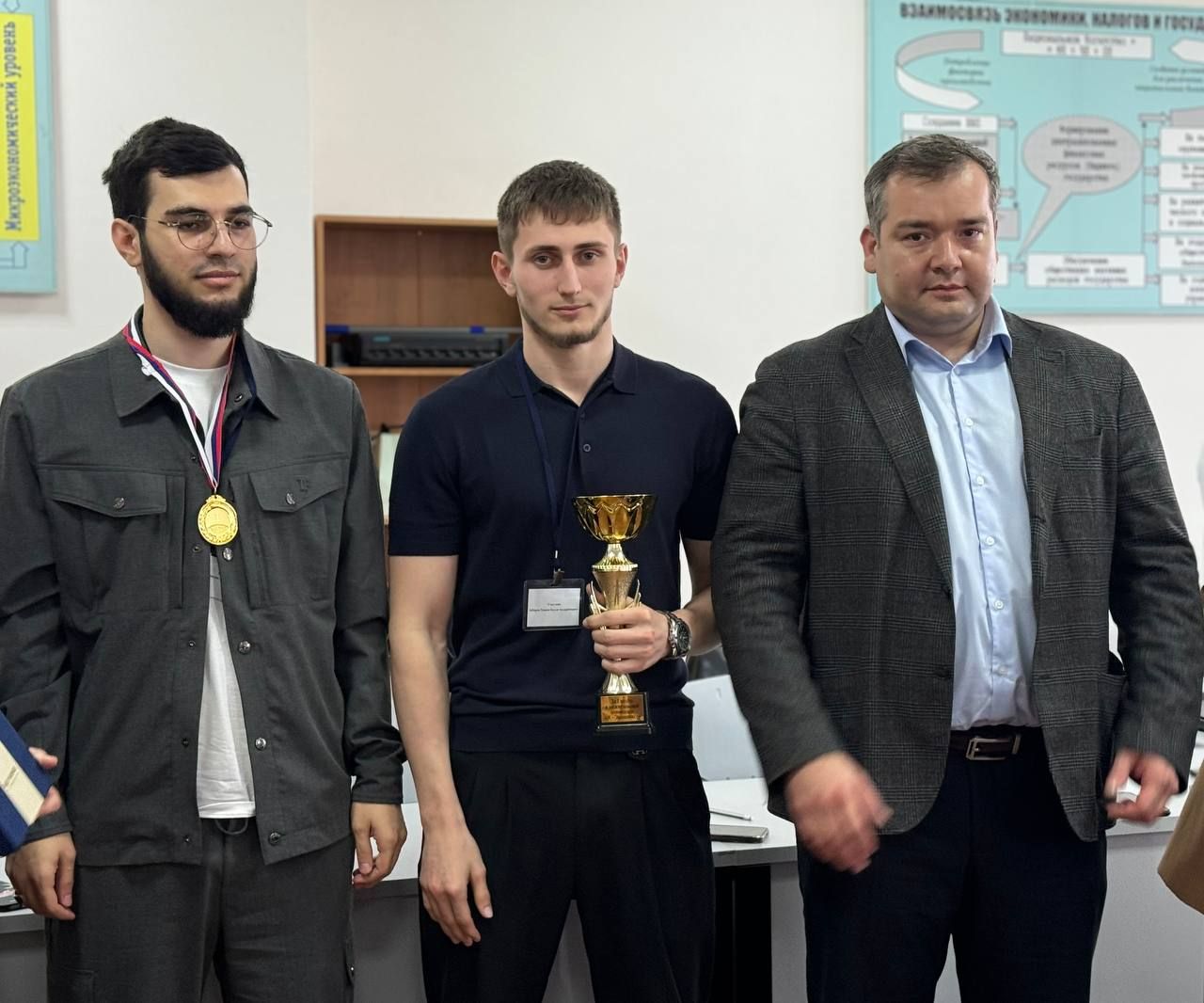 Команда факультета государственного управления ЧГУ им. А.А. Кадырова заняла первое место в межвузовской олимпиаде «Я – экономист».